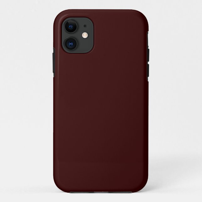 Maroon iPhone 5 Case (Back)