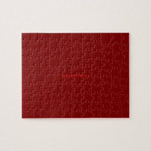 maroon jigsaw puzzle