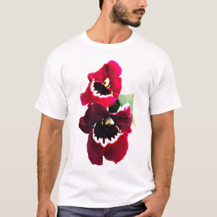 Maroon Miltonia Orchid T-Shirt