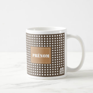 Maroon Mug to personalize - Me Super Dad