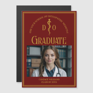 Maroon Osteopathic Medical School Graduate Magnet
