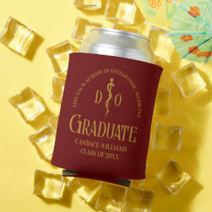 Maroon Osteopathic Medical School Graduation Party Can Cooler