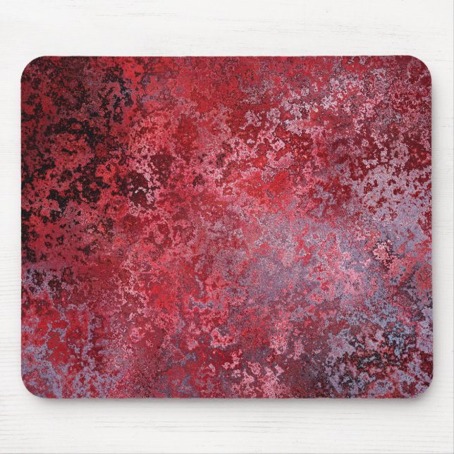 Maroon Paint Mouse Mat (Front)