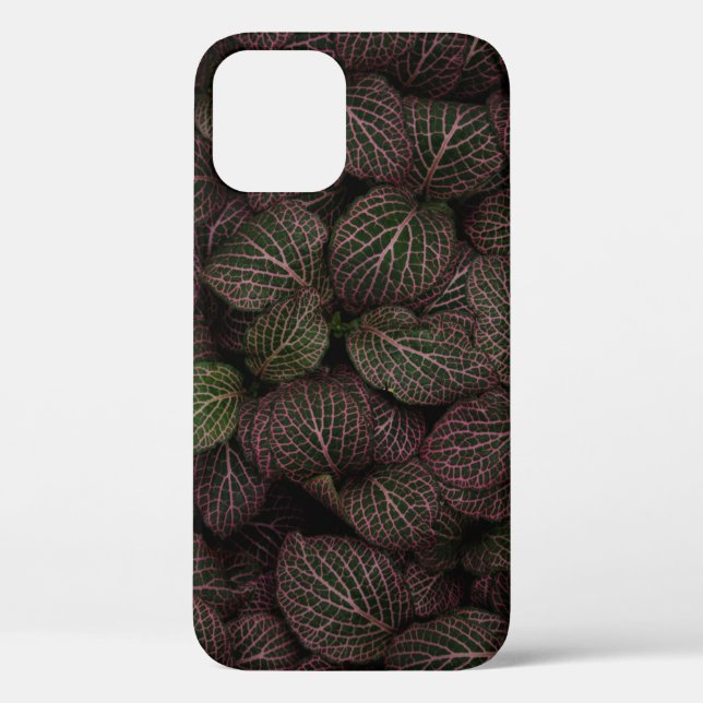 Maroon petaled flower Case-Mate iPhone case (Back)