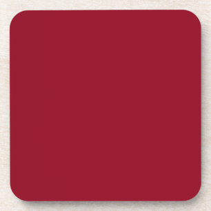 Maroon Red Cork Coaster