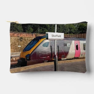 Maroon train accessory pouch