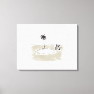 Marooned Painter canvas print