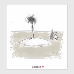 Marooned Painter contour sticker