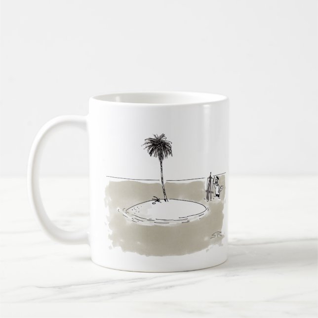 Marooned Painter mug (Left)