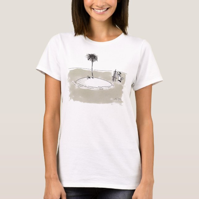 Marooned Painter women T-shirt (Front)
