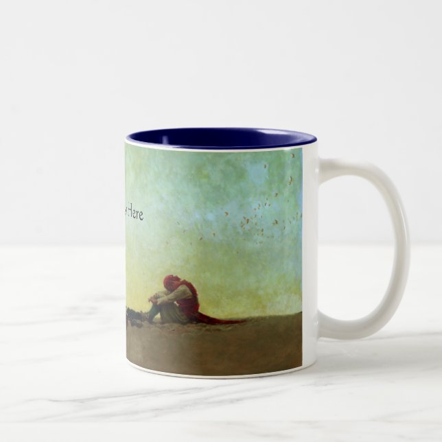 Marooned Pirate Two-Tone Coffee Mug (Right)