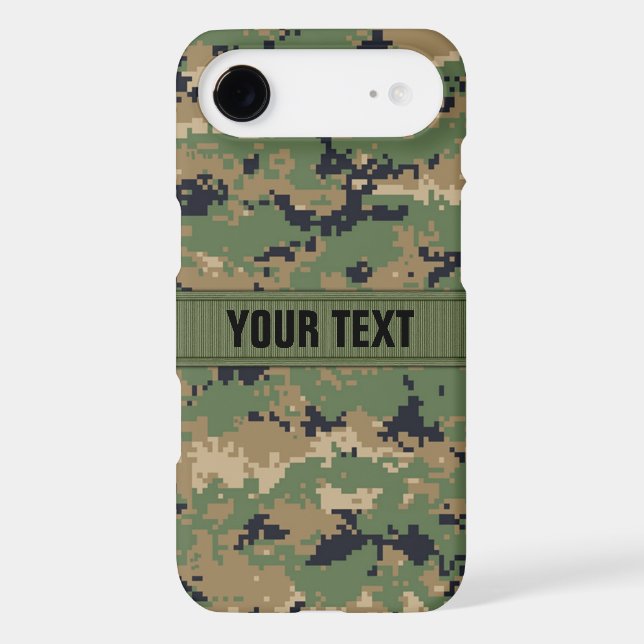MarPat Digital Woodland Camo #2 Personalised Case-Mate iPhone Case (Back)