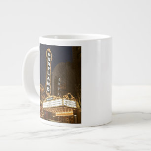 Marquee of Arlene Schnitzer auditorium Large Coffee Mug