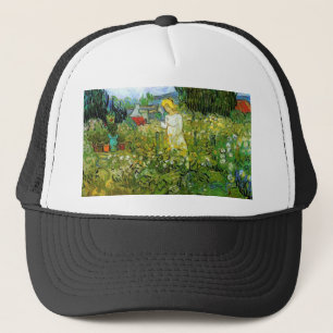 Marquerite Gachet in the Garden, Vincent van Gogh. Trucker Hat