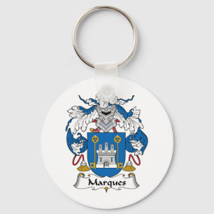 Marques Family Crest Key Ring