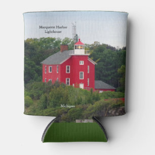 Marquette Harbour Lighthouse can cooler