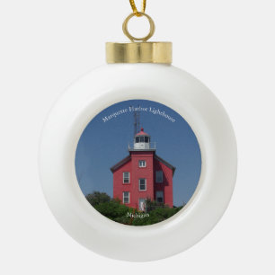 Marquette Harbour Lighthouse ornament