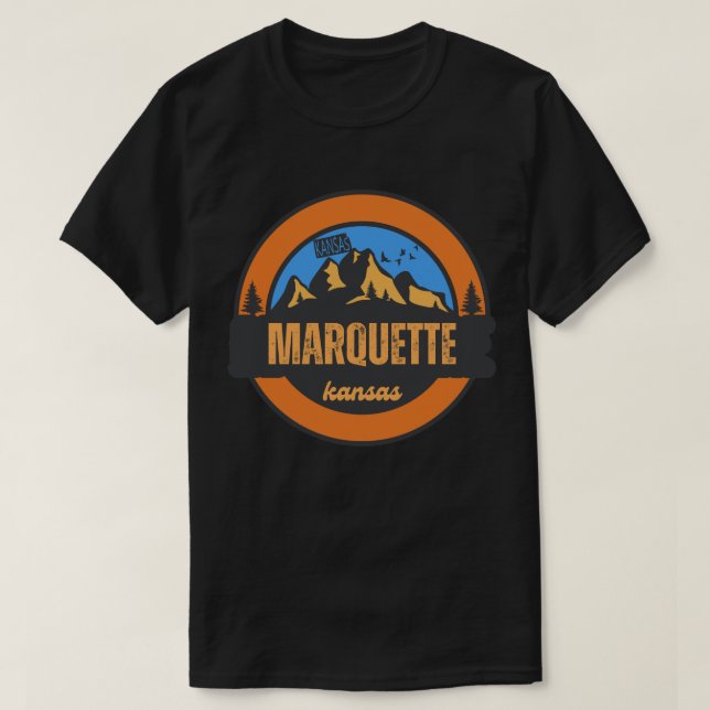Marquette, Kansas T-Shirt (Design Front)