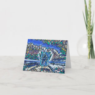 Marquette Ore Dock Small, 4" x 5.6" Folded Thank You Card