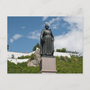 Marquette Statue, Mackinac Island, Michigan Postcard
