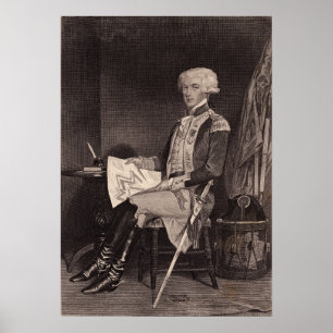 Marquis du Lafayette Poster