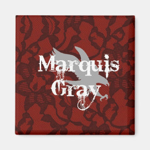 Marquis Grey Magnet