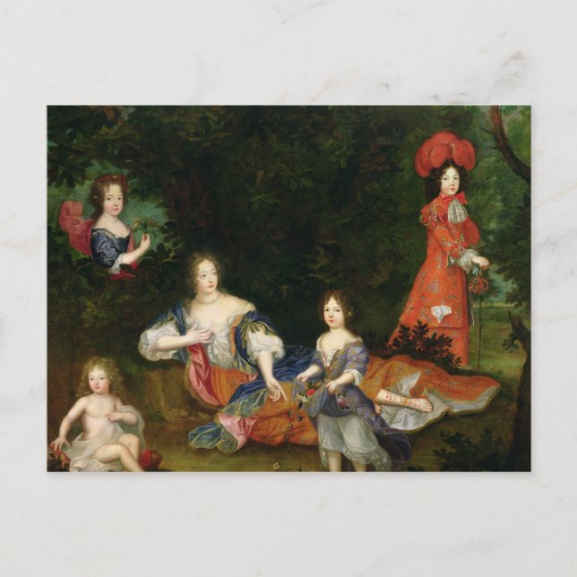Marquise de Montespan Postcard (Front)