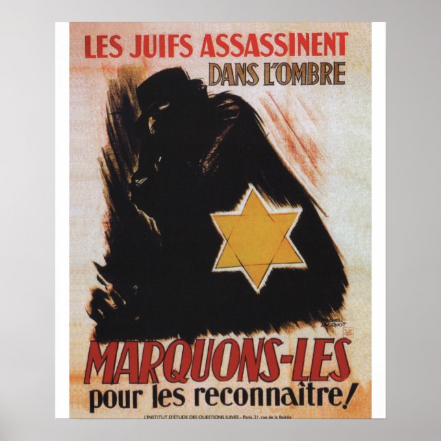 Marquons-les Propaganda Poster (Front)