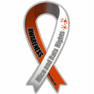 MARR Awareness Cut out pin Ribbon