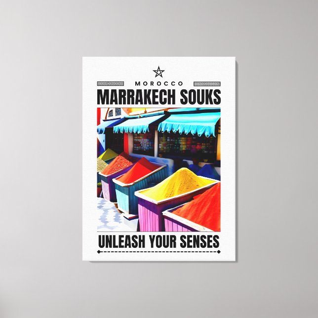 Marrakech Canvas Print (Front)