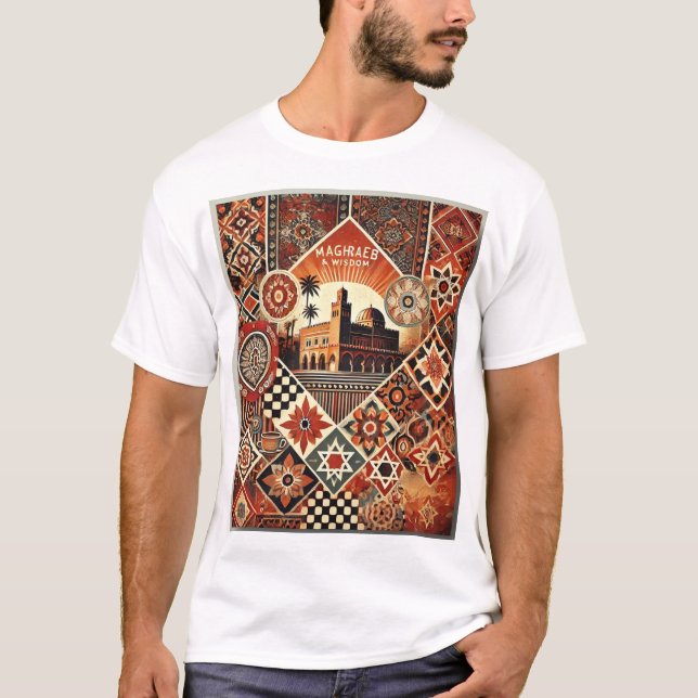 Marrakech City T-shirt – Maghreb Streetwear (Front)