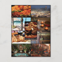 Marrakech - Maroc - Carte postale