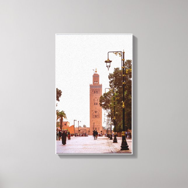 Marrakech (Morocco) Canvas Print (Front)