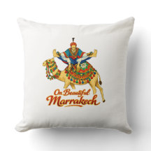 Marrakech Morocco Design Vibrant Travel Art