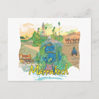 Marrakech Postcard