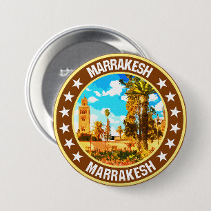 Marrakesh 7.5 cm round badge