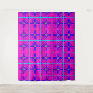 Marrakesh Arabesque inspired w/ ribbon eggs bright Tapestry