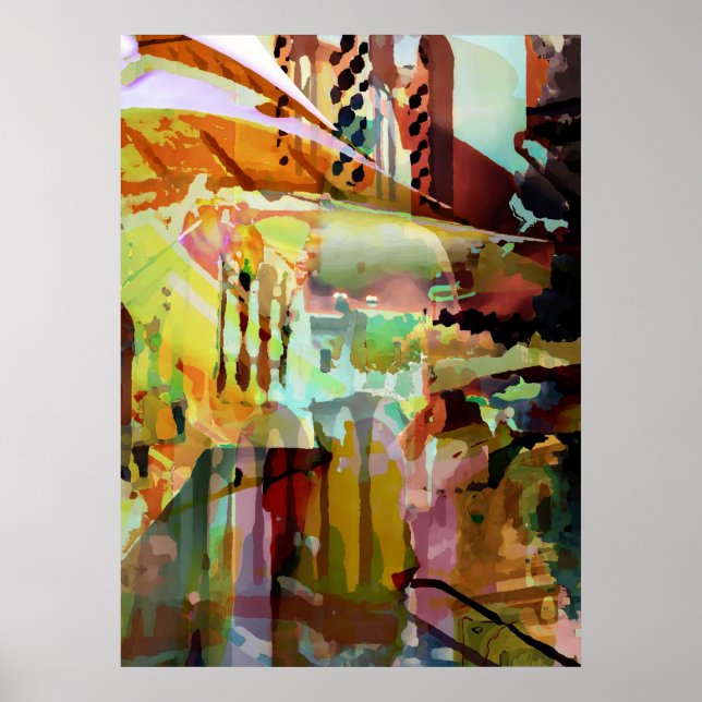 Marrakesh Arches Poster (Front)