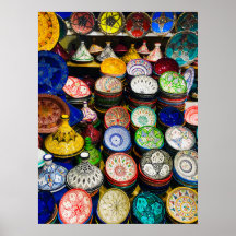 Marrakesh, Moroccan Pottery