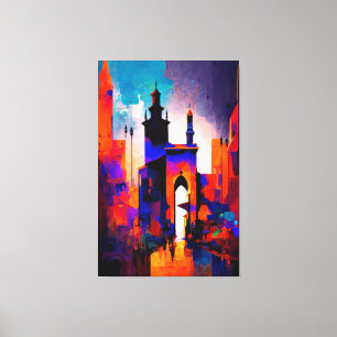 Marrakesh, Morocco(The Red City), Canvas Print