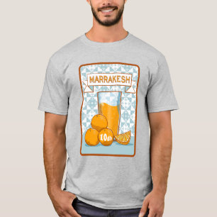 MARRAKESH Orange Juice Retro Poster T-Shirt