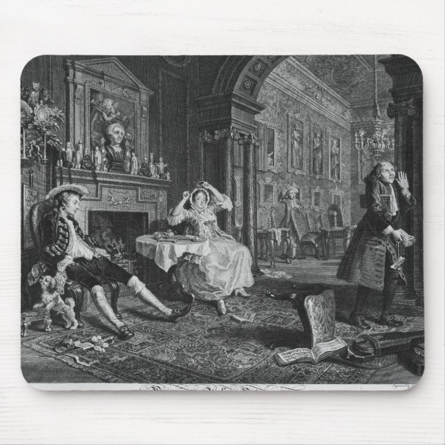 Marriage a la Mode Mouse Mat (Front)