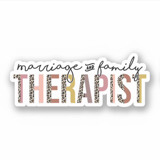 Marriage and Family Therapist, Marriage Therapist (Front)