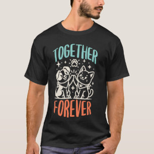 Marriage Anniversary Friend Together Forever Cute T-Shirt