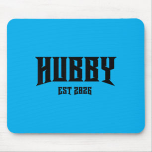 Marriage Bachelor Party Nge Rock Husband Est 2026 Mouse Mat