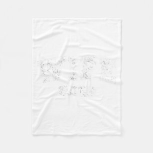 Marriage Bachelor Party Wife and Hubby Est 2026 Fleece Blanket