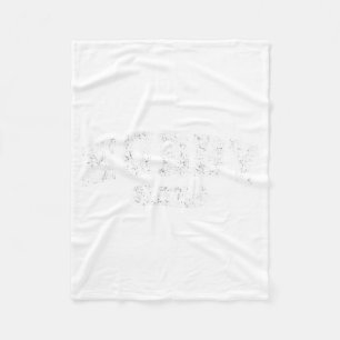 Marriage Bachelor Party Wife and Hubby Est 2026 Fleece Blanket