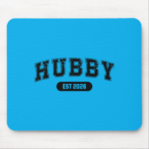 Marriage Bachelor Party Wife And Husband Est 2026 Mouse Mat