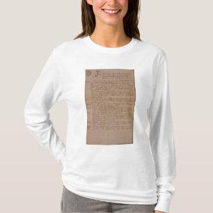 Marriage certificate of Wolfgang,Mozart and Weber T-Shirt