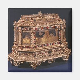 Marriage coffer, 1753 magnet